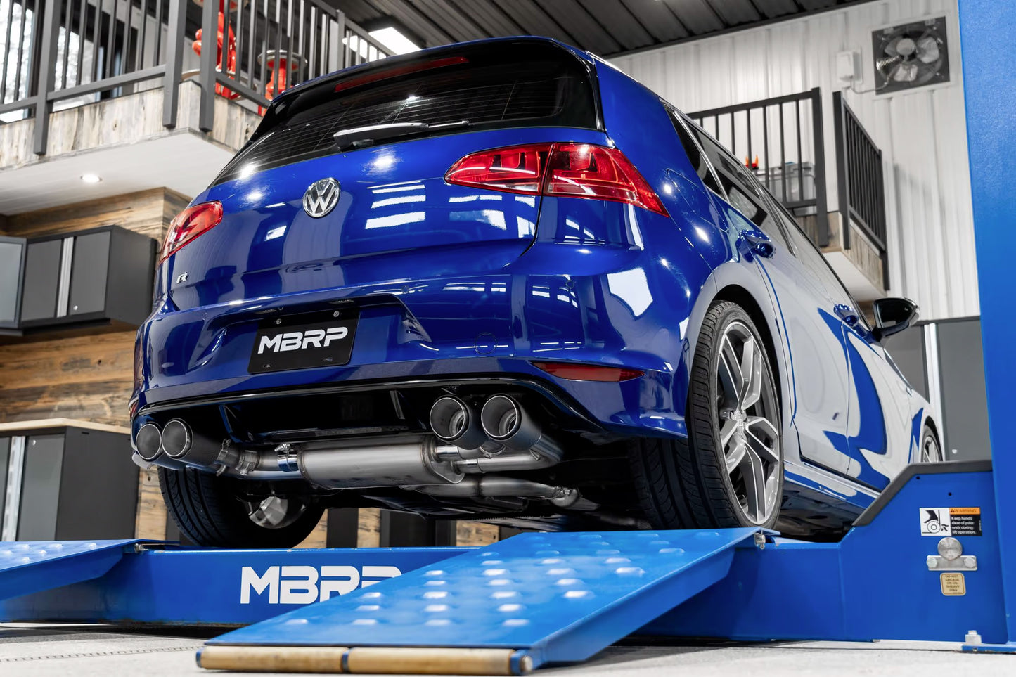 MBRP - ARMOR PRO Cat-Back Stainless Exhaust System - Carbon Fiber Tips