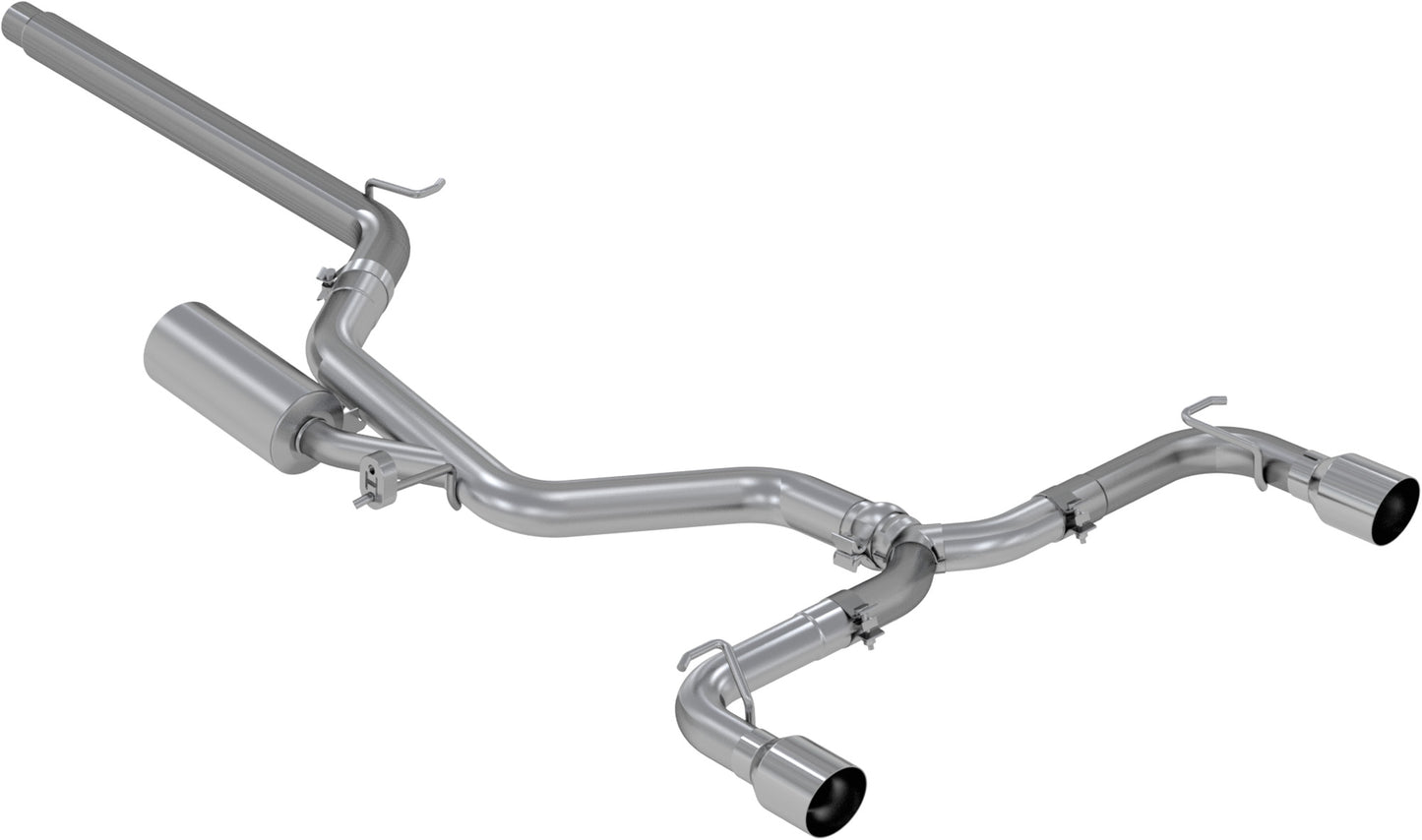 MBRP - ARMOR PRO Cat-Back Stainless Exhaust System - Stainless Steel Tips