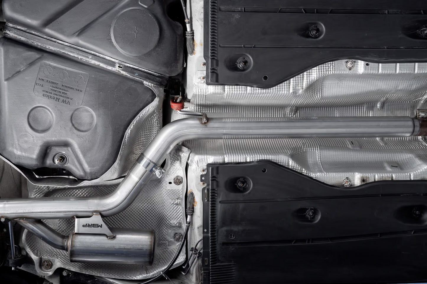 MBRP - ARMOR PRO Cat-Back Stainless Exhaust System - Carbon Fiber Tips