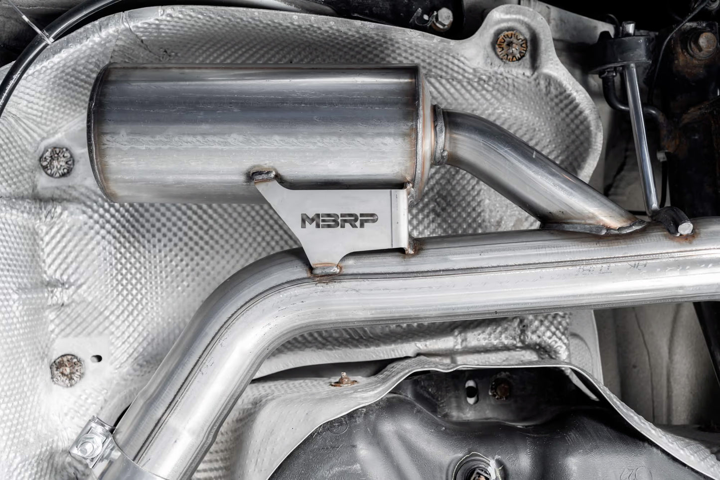 MBRP - ARMOR PRO Cat-Back Stainless Exhaust System - Carbon Fiber Tips