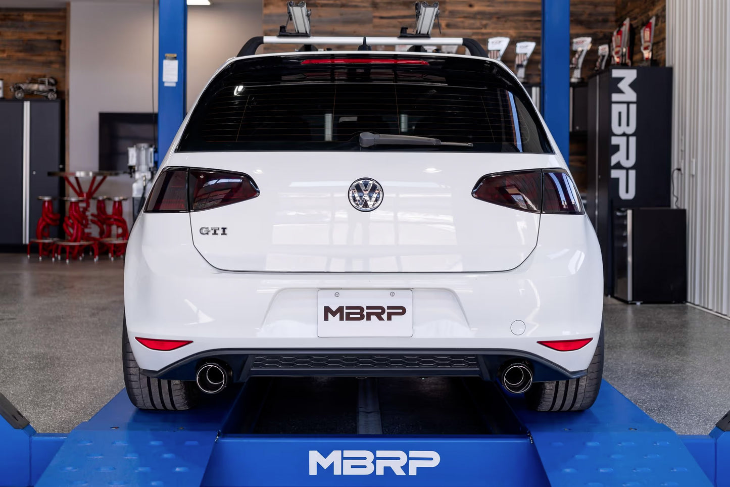 MBRP - ARMOR PRO Cat-Back Stainless Exhaust System - Carbon Fiber Tips