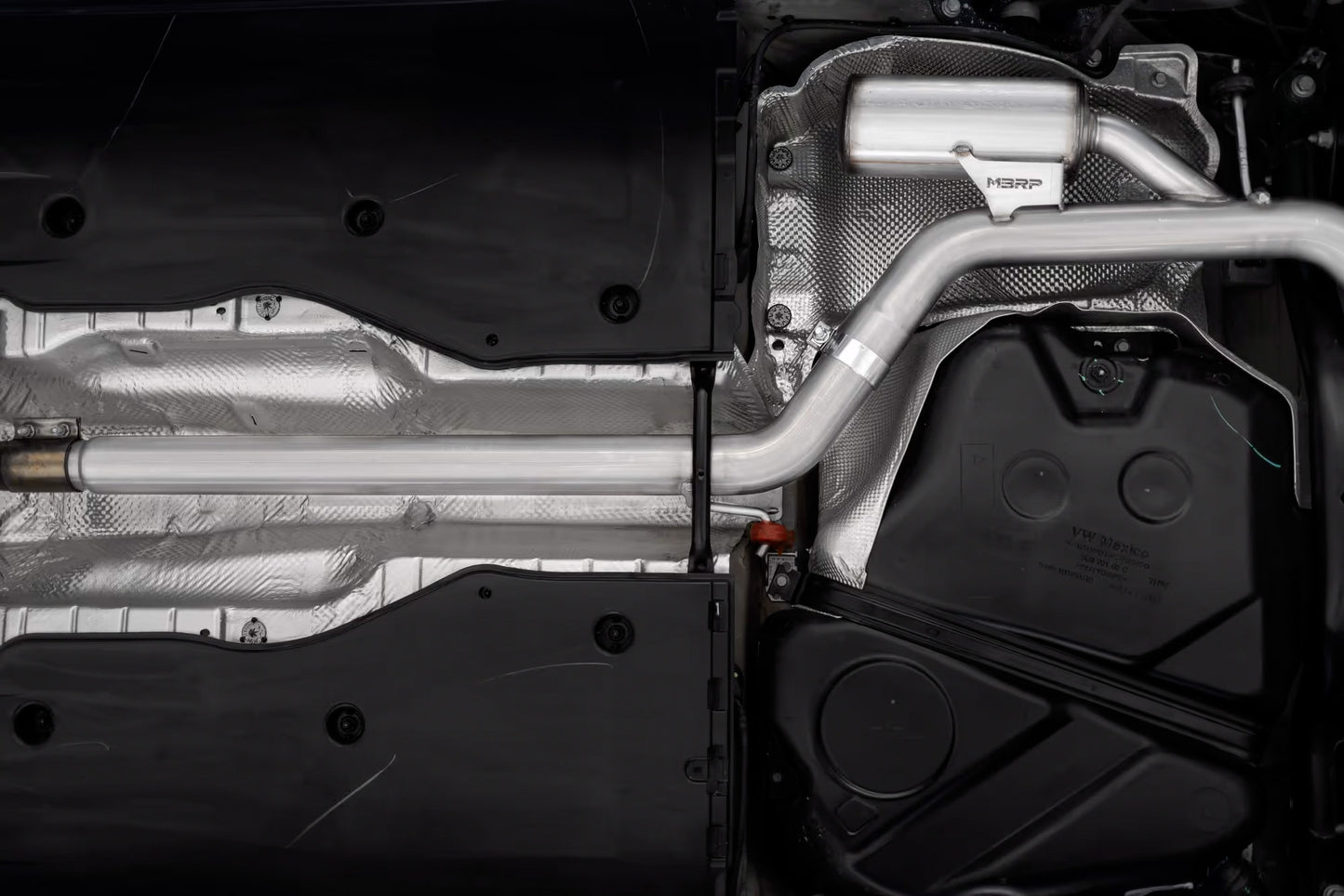 MBRP - ARMOR PRO Cat-Back Stainless Exhaust System - Stainless Steel tips