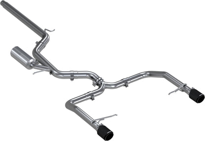 MBRP - ARMOR PRO Cat-Back Stainless Exhaust System - Carbon Fiber Tips