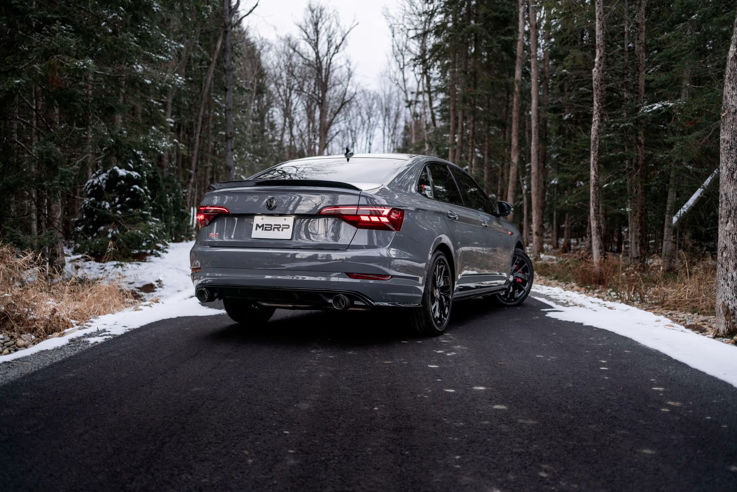 MBRP - ARMOR PRO Cat-Back Stainless Exhaust System - Carbon Fiber Tips