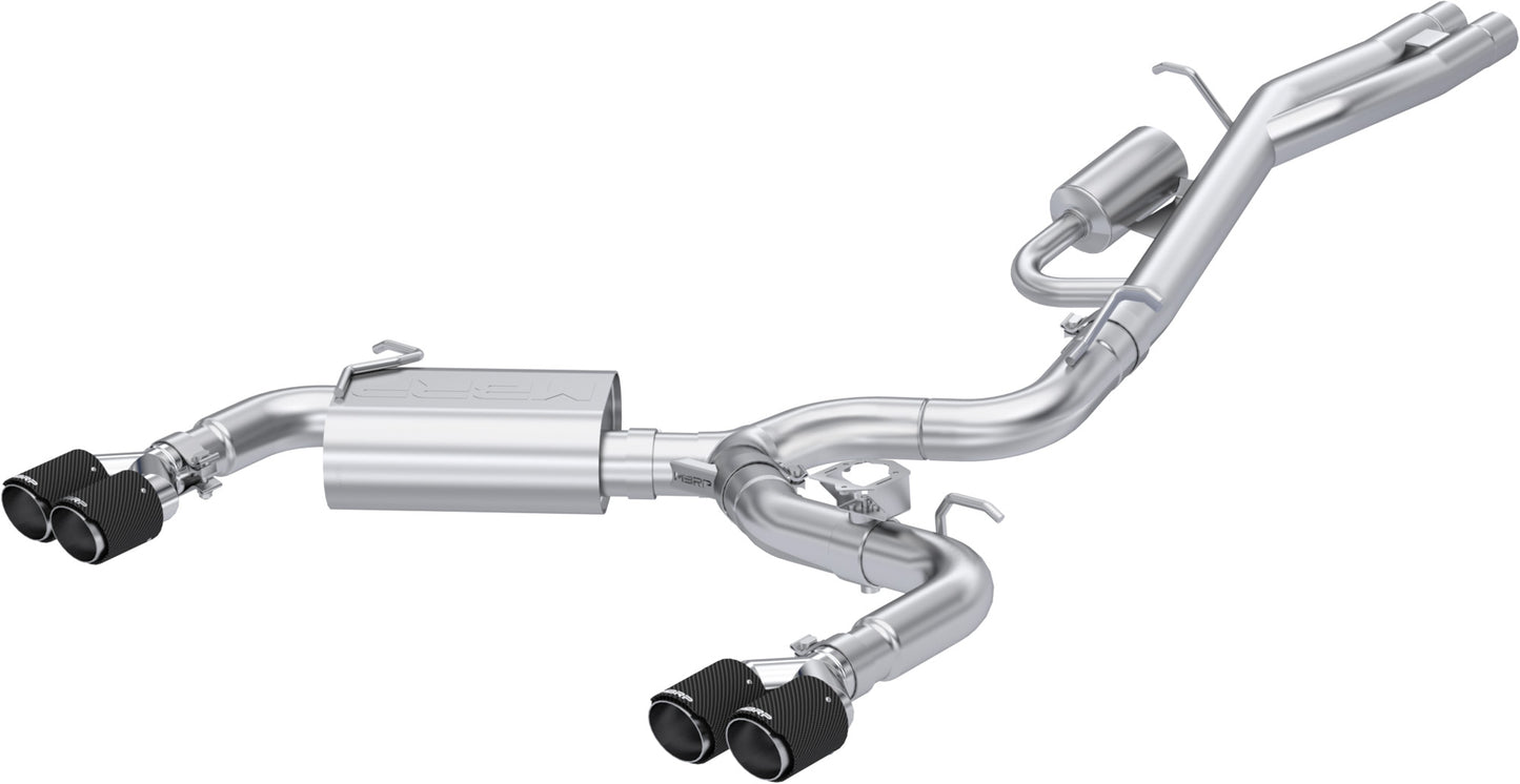 MBRP S46103CF - ARMOR PRO Cat-Back Stainless Exhaust System