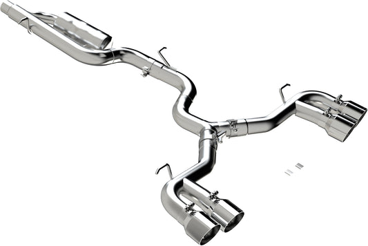 MBRP - ARMOR PRO Cat-Back Stainless Exhaust System - Stainless Steel Tips