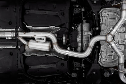 MBRP - ARMOR PRO Cat-Back Stainless Exhaust System - Stainless Steel Tips