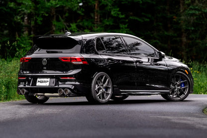 MBRP - ARMOR PRO Cat-Back Stainless Exhaust System - Carbon Fiber Tips