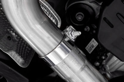 MBRP - ARMOR PRO Cat-Back Stainless Exhaust System - Carbon Fiber Tips