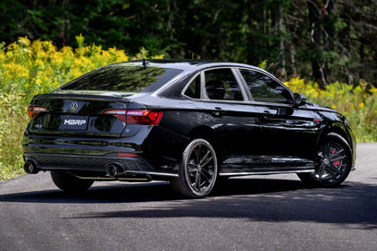MBRP - ARMOR PRO Cat-Back Stainless Exhaust System - Carbon Fiber Tips