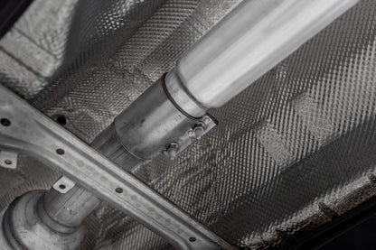 MBRP - ARMOR PRO Cat-Back Stainless Exhaust System - Carbon Fiber Tips