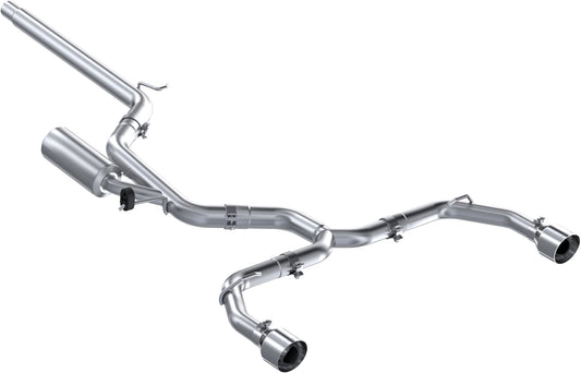 MBRP - ARMOR PRO Cat-Back Stainless Exhaust System - Stainless Steel tips