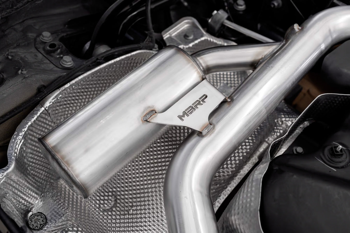 MBRP - ARMOR PRO Cat-Back Stainless Exhaust System - Stainless Steel tips