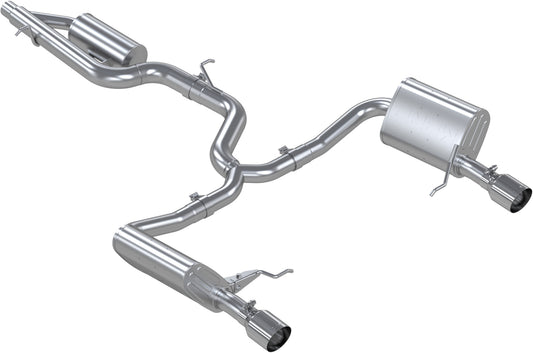 MBRP - ARMOR PRO Cat-Back Stainless Exhaust System - Stainless Steel Tips