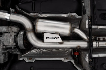 MBRP - ARMOR PRO Cat-Back Stainless Exhaust System - Stainless Steel Tips
