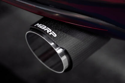 MBRP - ARMOR PRO Cat-Back Stainless Exhaust System - Carbon Fiber Tips
