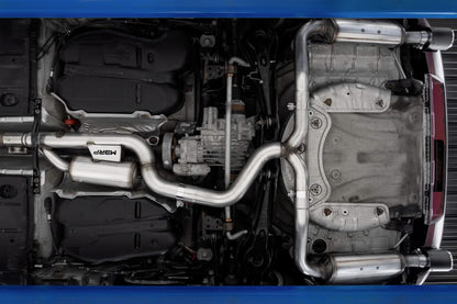 MBRP - ARMOR PRO Cat-Back Stainless Exhaust System - Carbon Fiber Tips