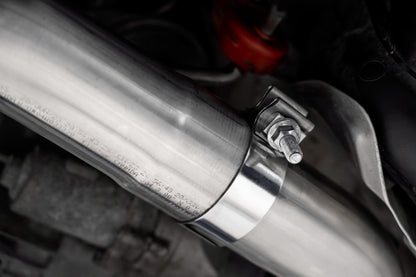 MBRP - ARMOR PRO Cat-Back Stainless Exhaust System - Carbon Fiber Tips