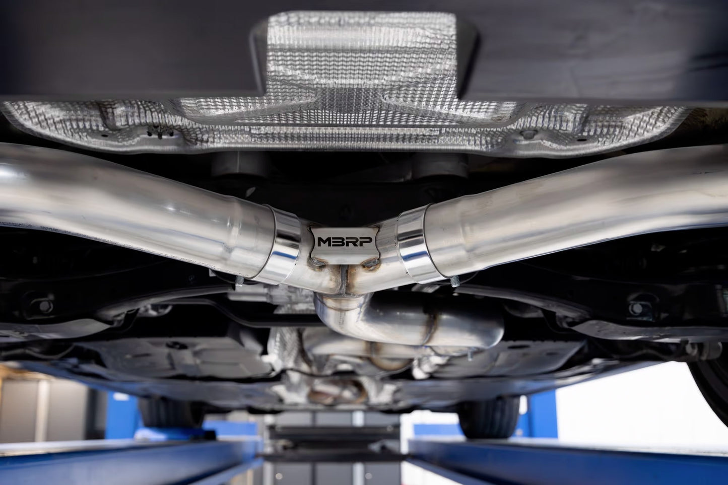 MBRP S46203CF - ARMOR PRO Cat-Back Stainless Exhaust System