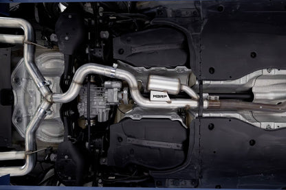 MBRP S46203CF - ARMOR PRO Cat-Back Stainless Exhaust System