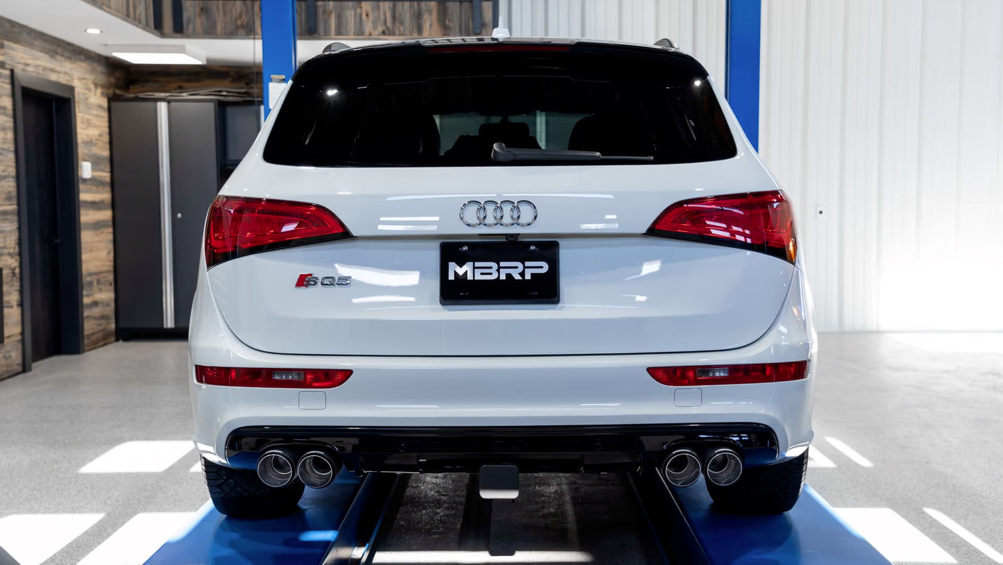 MBRP S56033CF - ARMOR PRO Axle-Back Stainless Exhaust System