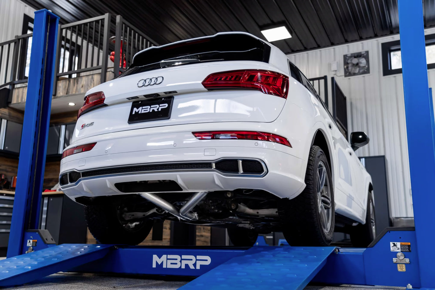 MBRP S5604304 - ARMOR PRO Axle-Back Stainless Exhaust System