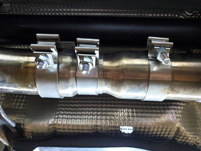 Invidia - Q300 Series Cat-Back Stainless Exhaust System - Rolled Titanium Tips