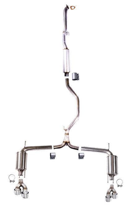 Thermal R&D - 2018-2022 Honda Accord - 3" Front Pipe Back Exhaust