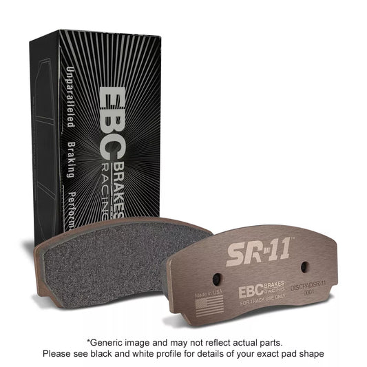 EBC - SR11 Series Metallic Front Brake Pads - Audi R8/RS3/RS4/RS5/RS6/TT RS; Lamborghini Gallardo/Huracan/Murcielago