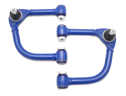 SuperPro - Front Upper Control Arm Set (Fixed Offset) - 2021-2026 Ford Bronco