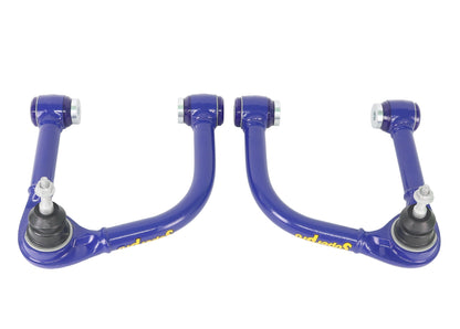 SuperPro - Front Upper Control Arm Set (Fixed Offset) - 2021-2026 Ford Bronco