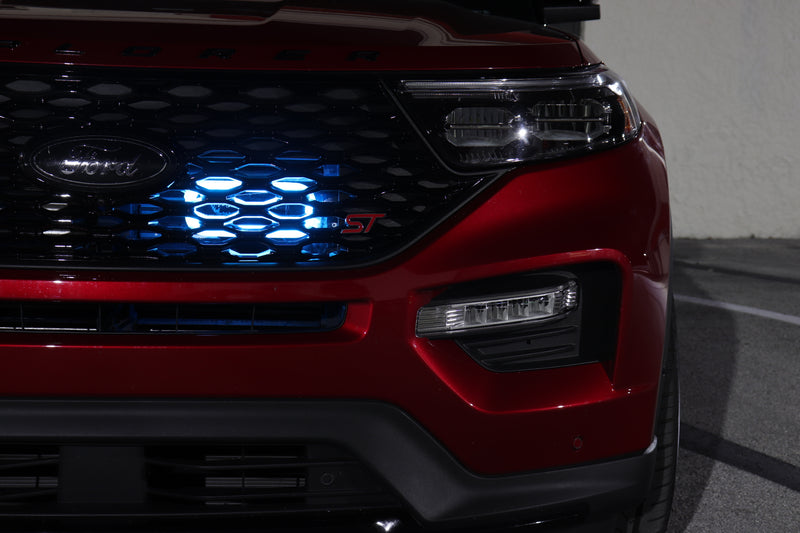 Velossa Tehc - Ford Explorer ST-Line BIG MOUTH "LIT KIT" Ram Air Intake Snorkel - 2020+ Ford Explorer ST/2022+