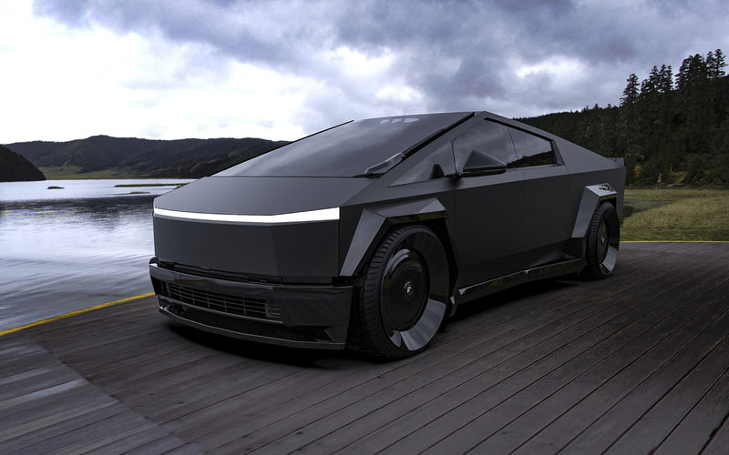 WAIDO - Front Splitter - Tesla Cybertruck