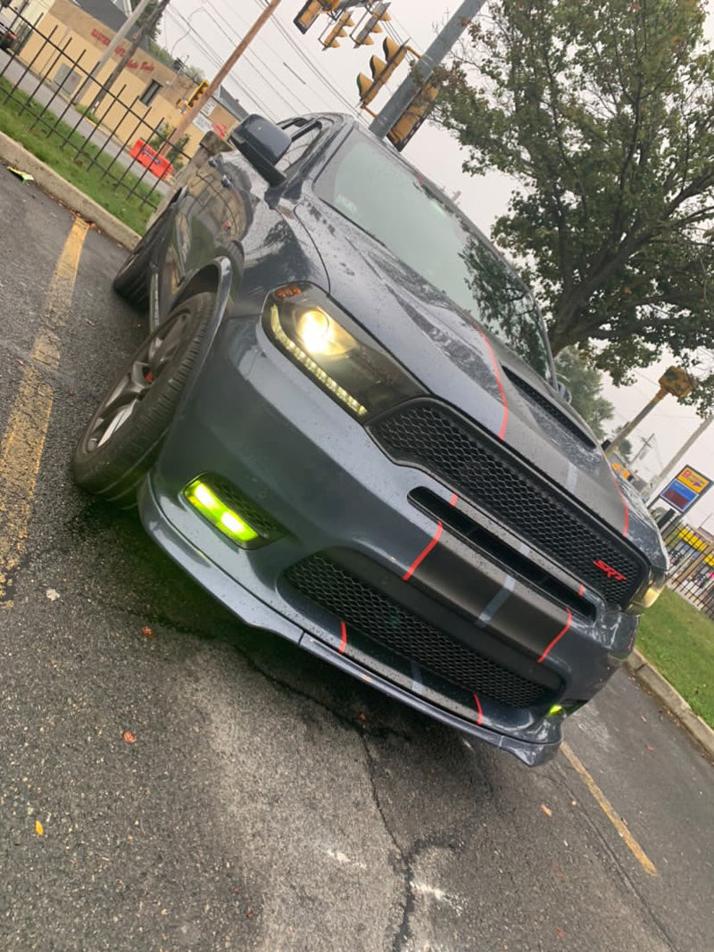 WAIDO - Front Splitter OEM Style - 2018-2020 Durango SRT