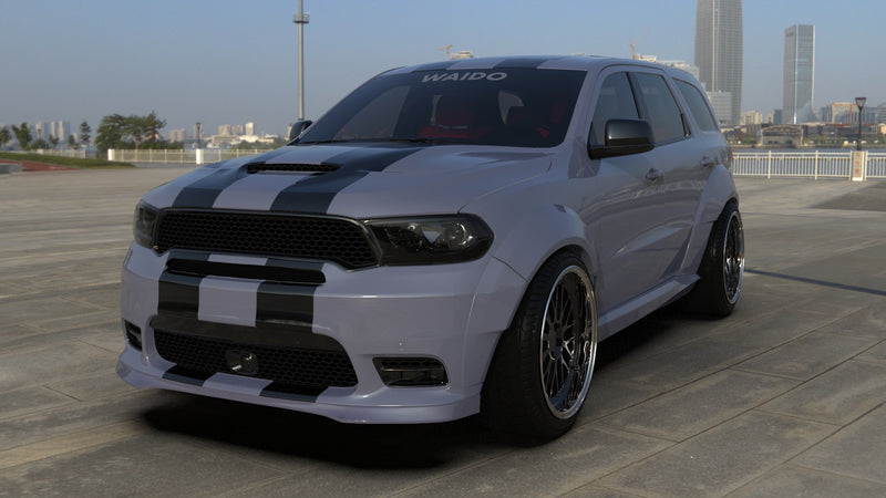 WAIDO - Front Splitter OEM Style - 2018-2020 Durango SRT