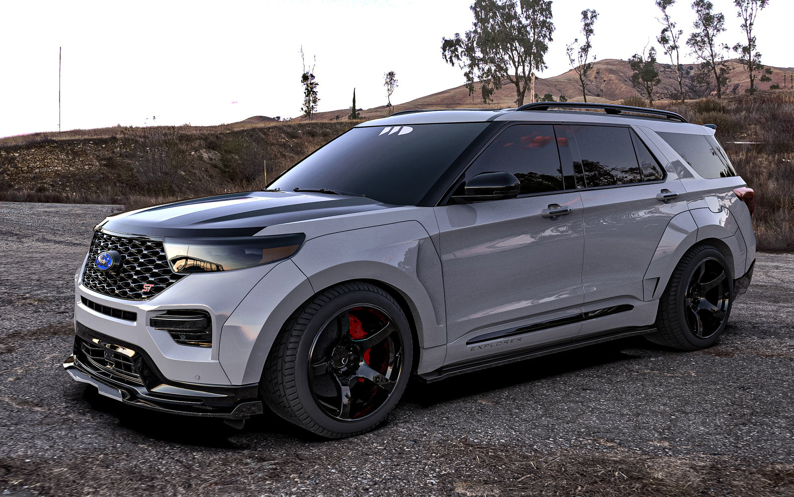 Ford Exp Wide Body WAIDO - Widebody Kit 2.0 - 2020+ Explorer ST