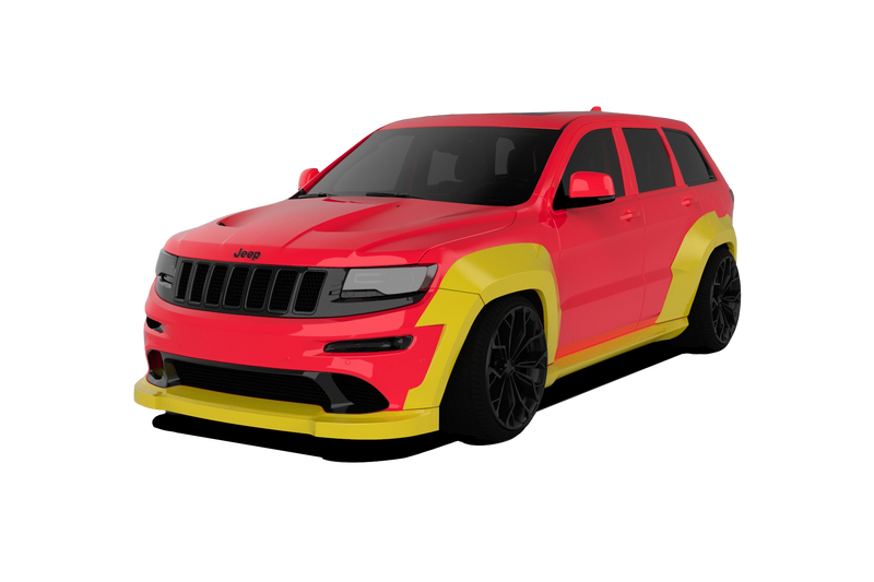 WAIDO - Widebody Kit - 2014+ Grand Cherokee SRT