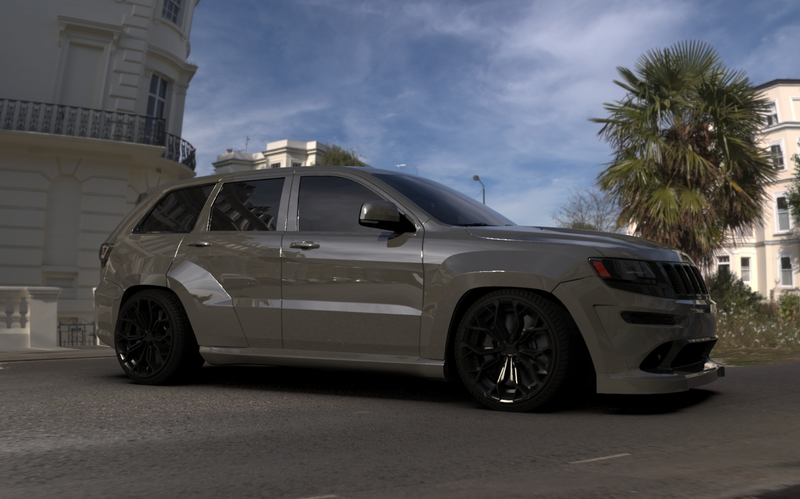 WAIDO - Widebody Kit - 2014+ Grand Cherokee SRT