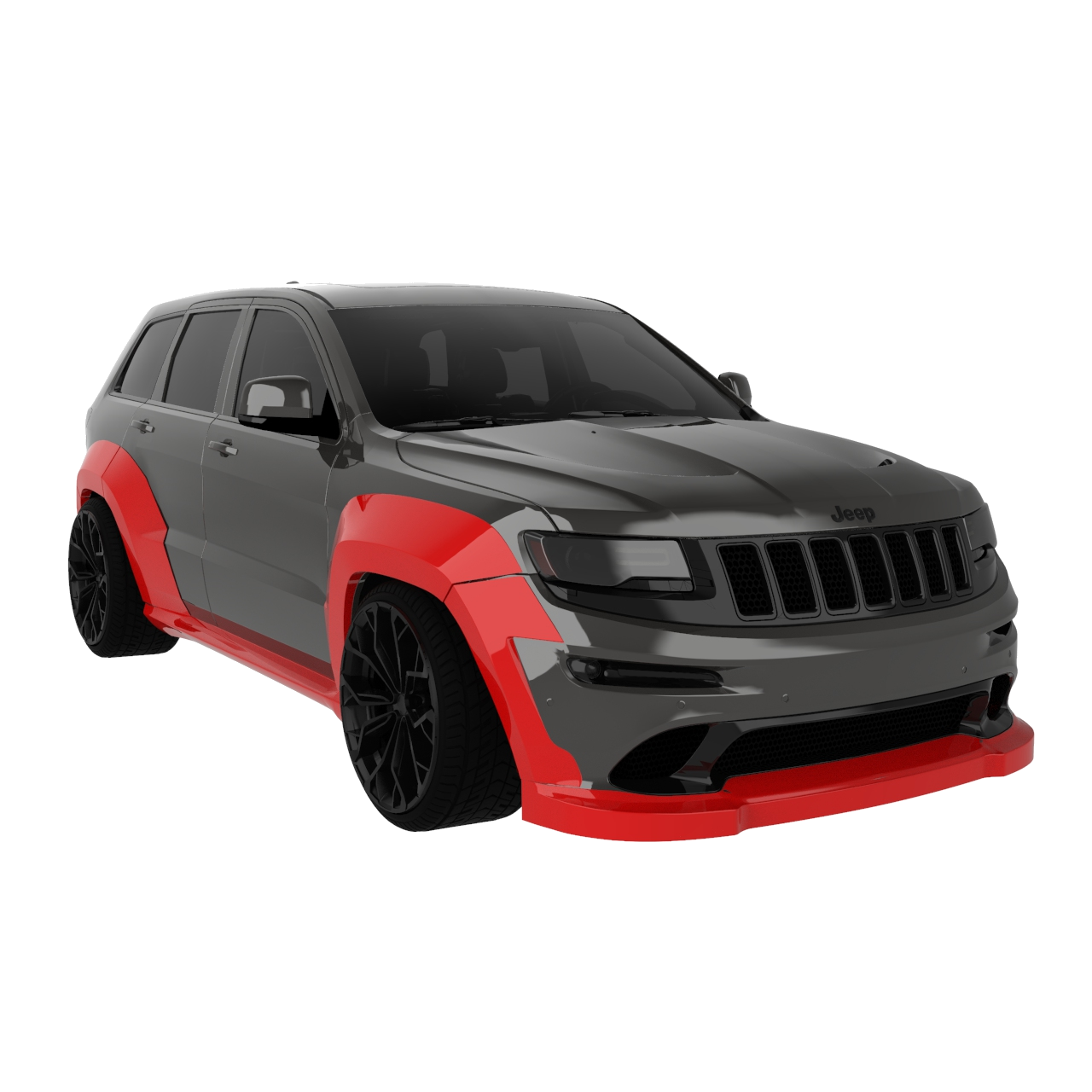 WAIDO - Widebody Kit - 2014+ Grand Cherokee SRT
