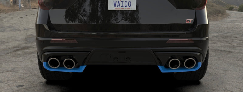 Waido Rear End Exhaust Covers - 2020+ Explorer