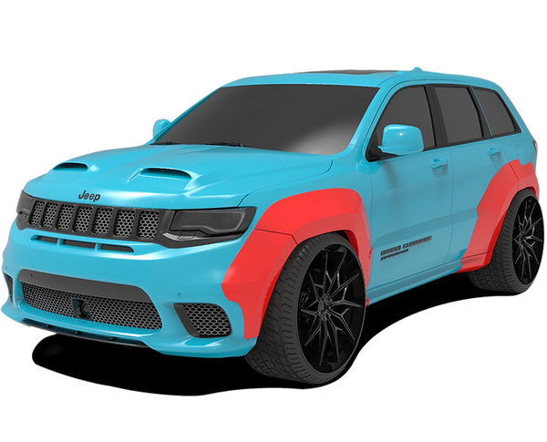 Waido - Jeep SRT/Trackhawk Widebody Kit - Pre-Order