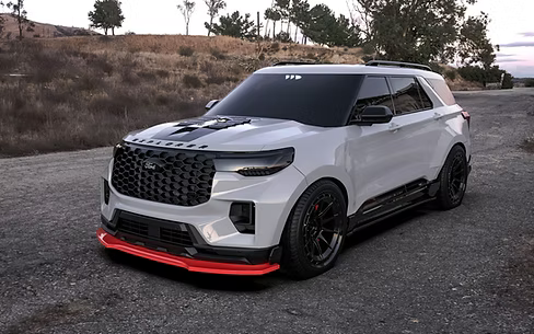 Waido - Front Splitter Ford Explorer ST 2025+ (Pre-Order)