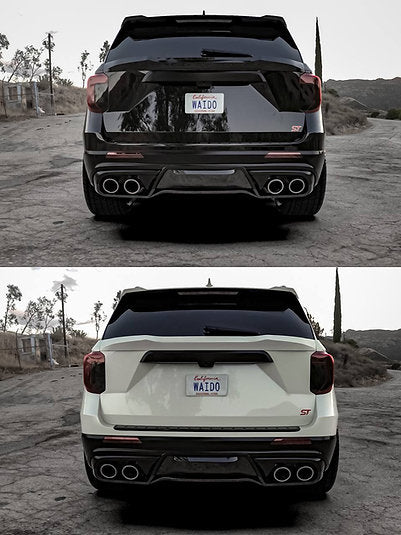 Waido Rear End Exhaust Covers - 2020+ Explorer