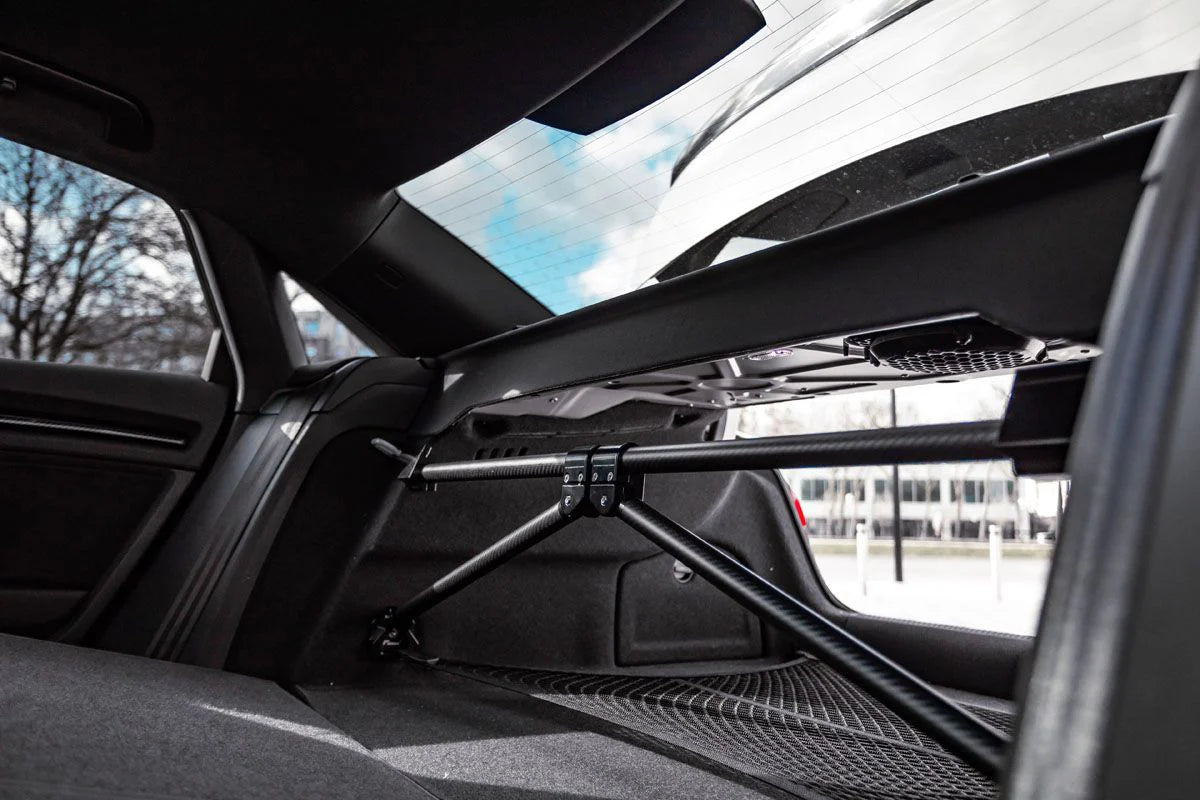 Racingline - Carbon Fibre Rear Body Brace - 2015-2025 Audi A3/S3/RS3