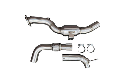 CVF 3" Stainless Steel Catted Downpipe (2024-2025 Ford Mustang EcoBoost)