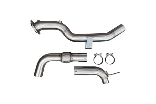 CVF 3" Stainless Steel Race Downpipe (2024-2025 Ford Mustang EcoBoost)