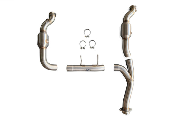 CVF Stainless Steel Catted Downpipes (2015-2020 Ford F-150 3.5L EcoBoost)