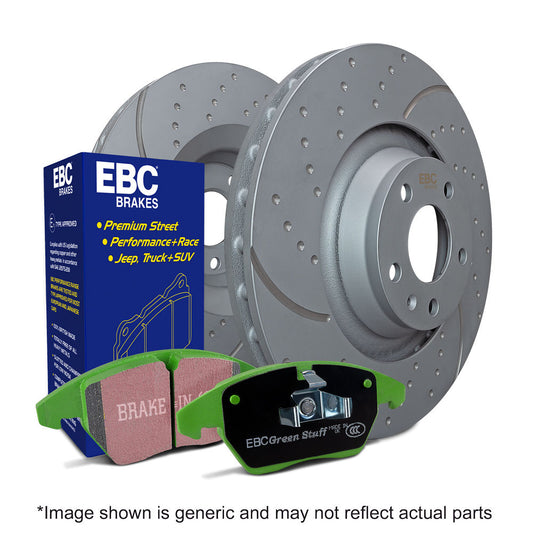 EBC - Stage 3 Brake Pads and Rotors Kit (Front/363mm) - 2020+ Explorer ST