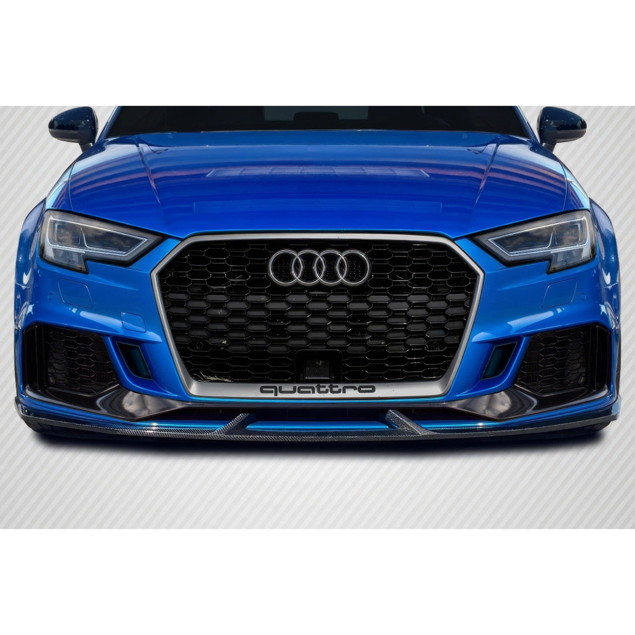 Carbon Creations - JCSL Front Lip Spoiler Air Dam (1 Piece) - 2018-2020 Audi RS3