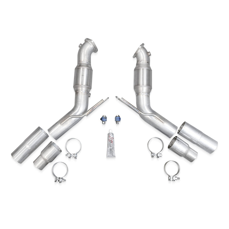 Stainless Works - 3" Catted Downpipes - 2020-2024 Explorer ST